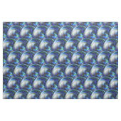 Abstraktes 3d kreist Muster mit Blasen ein Stoff (Fat Quarter (45,7 x 55,9 cm))