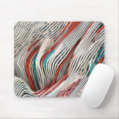 Abstraktes 3D-Leiterdesign Mousepad (Mit Mouse)