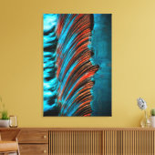 Abstraktes Abwasser Leinwanddruck (Insitu (Wohnzimmer))