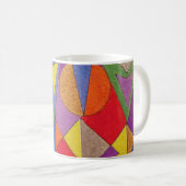 Abstraktes Acryl 1 Kaffeetasse (VorderseiteRechts)