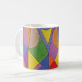 Abstraktes Acryl 1 Kaffeetasse (Vorderseite Links)