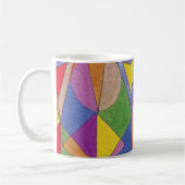 Abstraktes Acryl 1 Kaffeetasse (Links)