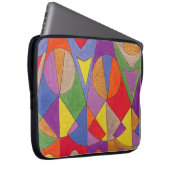Abstraktes Acryl 1 Laptopschutzhülle (Vorne Rechts)