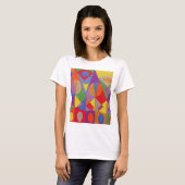 Abstraktes Acryl 1 T-Shirt (Vorne ganz)