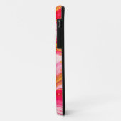 Abstraktes Acryl-Guss-Glitter-Herz Case-Mate iPhone Hülle (Hinten/Links)