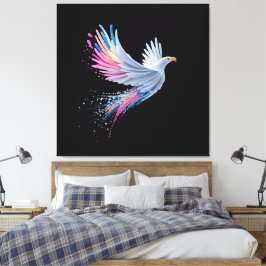Abstraktes Adlerdesign Leinwanddruck