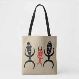 Abstraktes afrikanisches Stammesritual Tasche