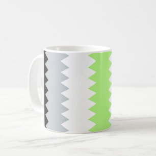 Abstraktes Agender-Stolzflagge Kaffeetasse