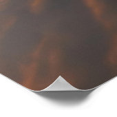 Abstraktes, alles sichtbares Auge Poster (Ecke)