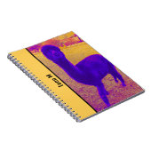 ABSTRAKTES ALPACA-IMAGE-KUSTOM NOTIZBLOCK (Rechte Seite)