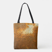 Abstraktes, altes, antikes Rostgrundstück, b Tasche (Rückseite)