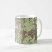 Abstraktes Aluminium Kaffeetasse (VorderseiteRechts)