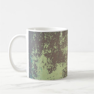 Abstraktes Aluminium Kaffeetasse