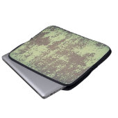Abstraktes Aluminium Laptopschutzhülle (Vorne Knopf)