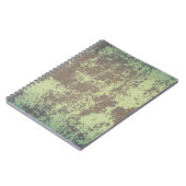 Abstraktes Aluminium Notizblock (Linke Seite)