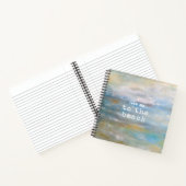 Abstraktes Angebot an Beach Art Notizblock (Innenseite)