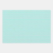 Abstraktes Angesagtes Modern geometrisches Mosaikk Geschenkpapier Set (Vorderseite 3)