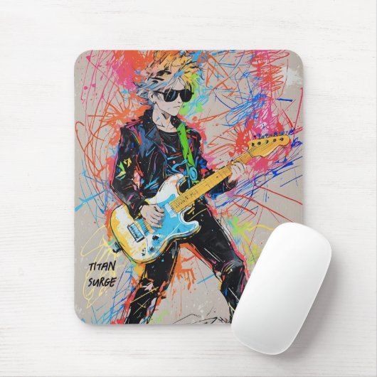 Abstraktes Animationsmousepad Mousepad (Mit Mouse)