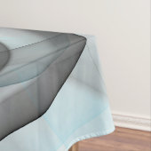 Abstraktes Anthracite Grau Blau Modernes Fraktal K Tischdecke (Beispiel)