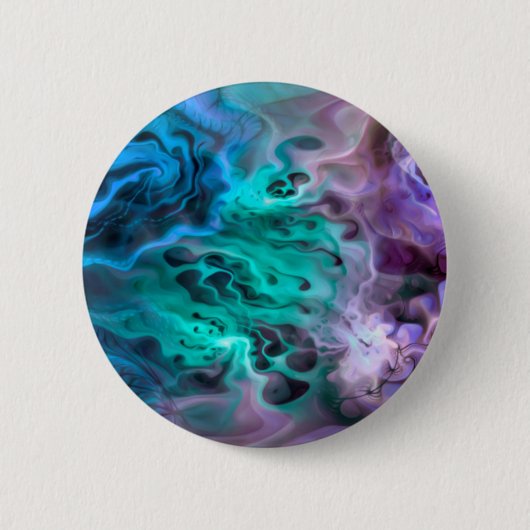 Abstraktes Apophysis-Fraktal I Button (Vorderseite)