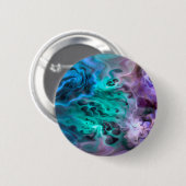 Abstraktes Apophysis-Fraktal I Button (Vorne & Hinten)