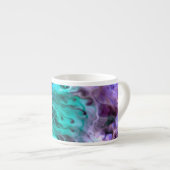Abstraktes Apophysis-Fraktal I Espressotasse (Vorderseite Rechts)