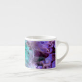 Abstraktes Apophysis-Fraktal I Espressotasse (Rechts)
