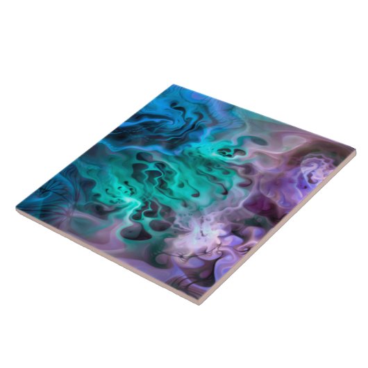 Abstraktes Apophysis-Fraktal I Fliese (Seite)