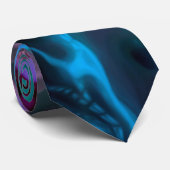 Abstraktes Apophysis-Fraktal I Krawatte (Gerollt)