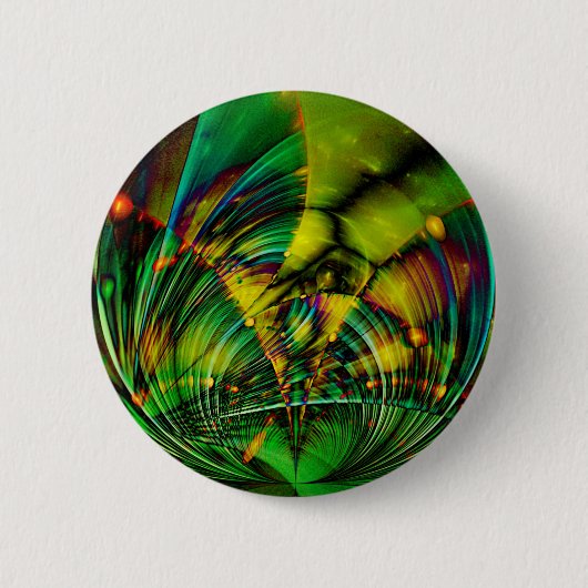 Abstraktes Apophysis-Fraktal II Button (Vorderseite)