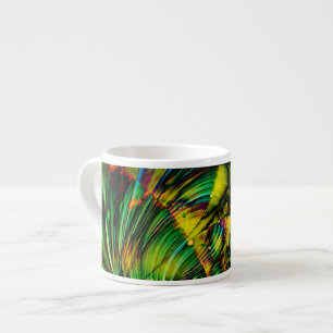 Abstraktes Apophysis-Fraktal II Espressotasse