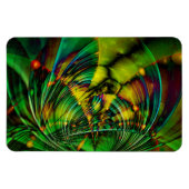Abstraktes Apophysis-Fraktal II Magnet (Horizontal)