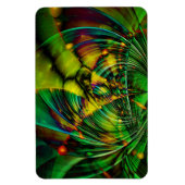 Abstraktes Apophysis-Fraktal II Magnet (Vertikal)