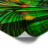 Abstraktes Apophysis-Fraktal II Poster (Ecke)