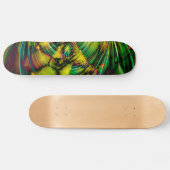 Abstraktes Apophysis-Fraktal II Skateboard (Horizontal)