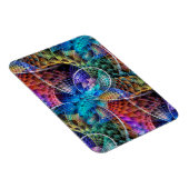 Abstraktes Apophysis-Fraktal X Magnet (Rechte Seite)