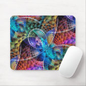 Abstraktes Apophysis-Fraktal X Mousepad (Mit Mouse)