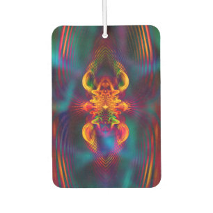 Abstraktes Apophysis-Fraktal XI + Ihre Ideen Autolufterfrischer