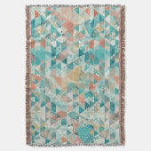 Abstraktes Aqua Decke (Vorderseite Vertikal)