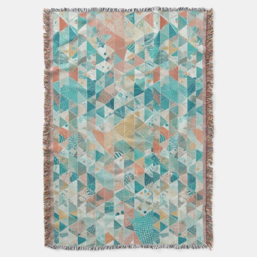 Abstraktes Aqua Decke (Vorderseite Vertikal)