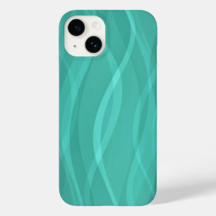 Abstraktes Aqua des steamy Wassers der Jade Case-Mate iPhone 14 Hülle