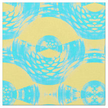 Abstraktes Aqua und Gelb