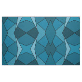 Abstraktes aquamarines geometrisches stoff (Fat Quarter (45,7 x 55,9 cm))