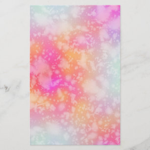 Abstraktes Aquarell-Hintergrundbild in Rosa und Or Briefpapier