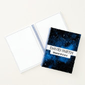 Abstraktes Aquarell-Notebook Notizblock (Innenseite)