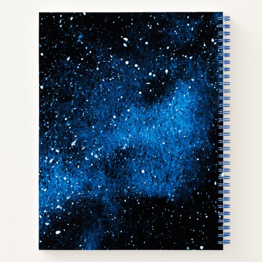 Abstraktes Aquarell-Notebook Notizblock (Rückseite)