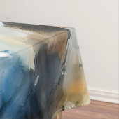 Abstraktes Aquarell-Rennpferd Tischdecke (Beispiel)