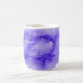 Abstraktes Aquarellbild mit flüssigem Hintergrund Kaffeetasse (Mittel)