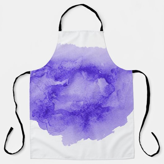 Abstraktes Aquarellbild mit flüssigem Hintergrund Schürze (Vorderseite)