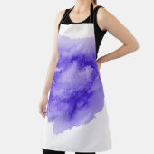 Abstraktes Aquarellbild mit flüssigem Hintergrund Schürze (InSitu)